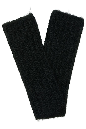 Milu fingerless gloves, Black